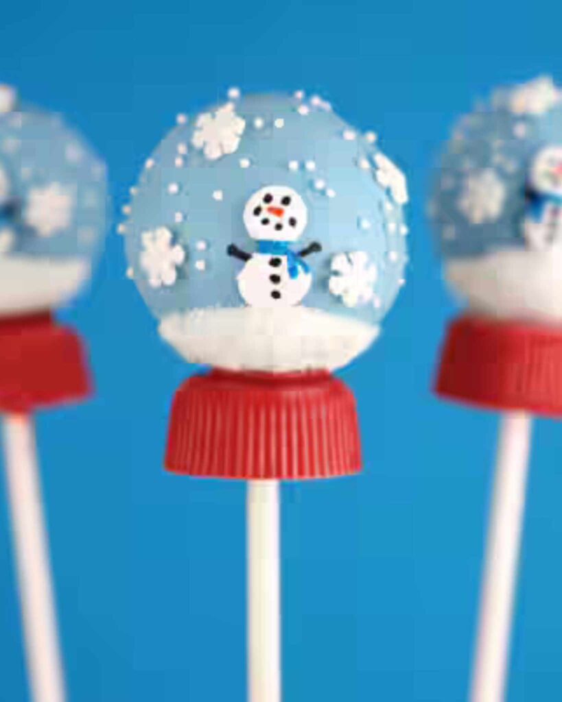 Snow Globe Cake Pops