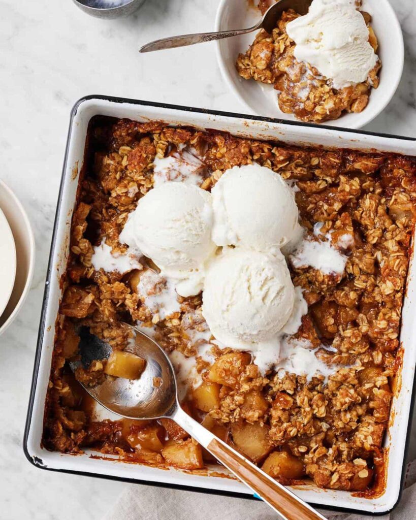 Spiced Apple Crisp