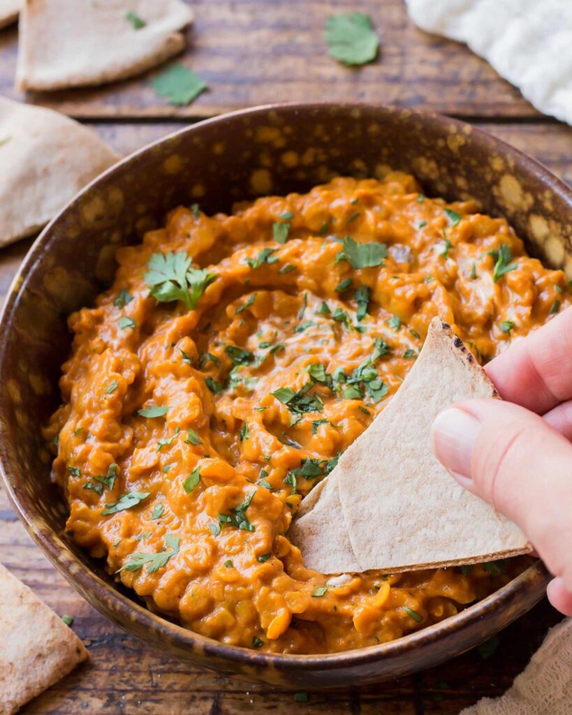 Spiced Lentil and Tomato Dip