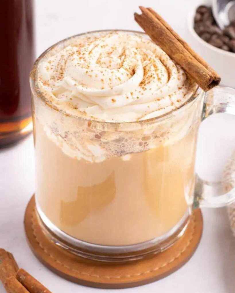 Spiced Maple Latte
