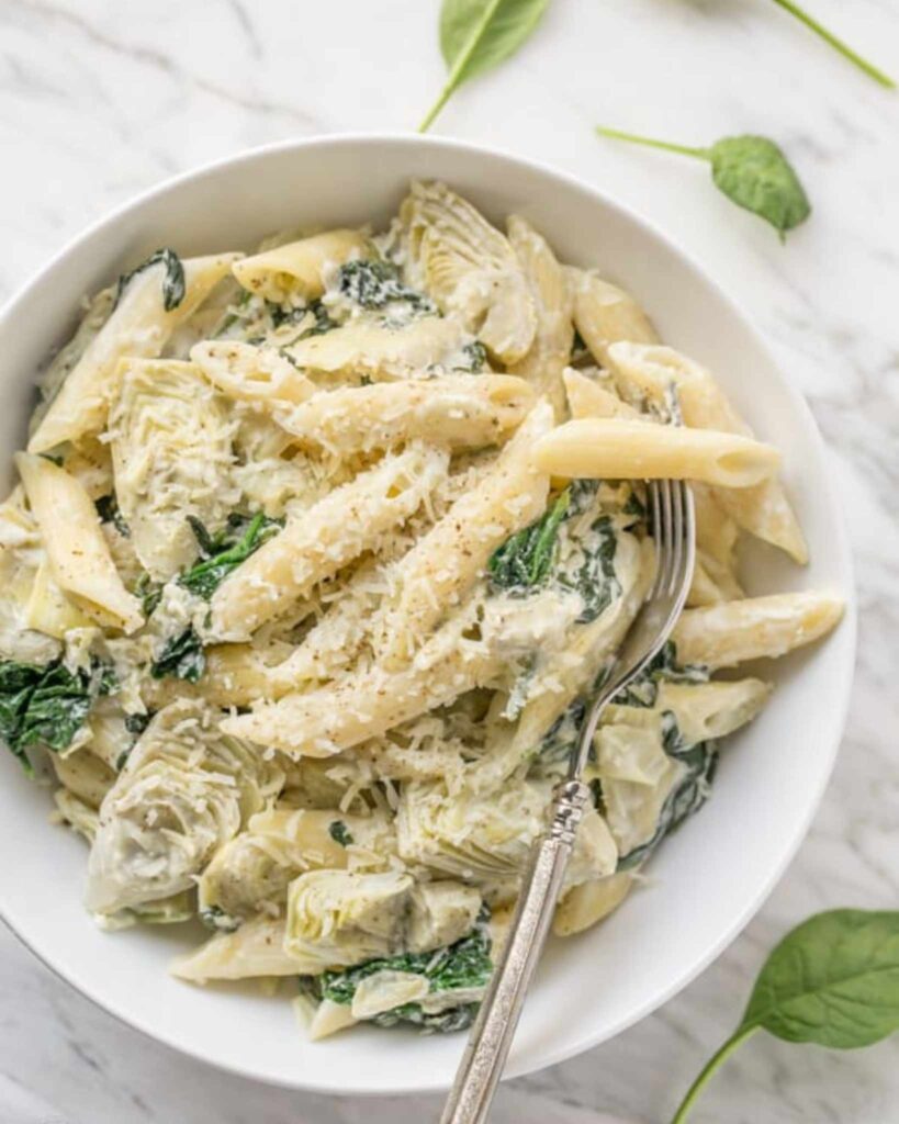 Spinach & Artichoke Pasta