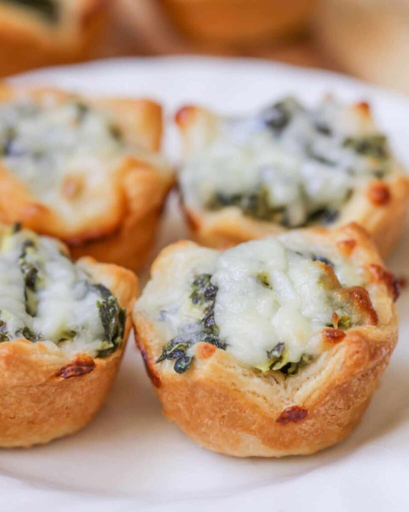 Spinach and Artichoke Cups