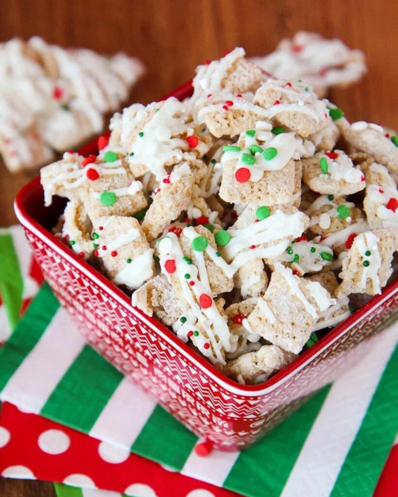 Sugar Cookie Snack Mix
