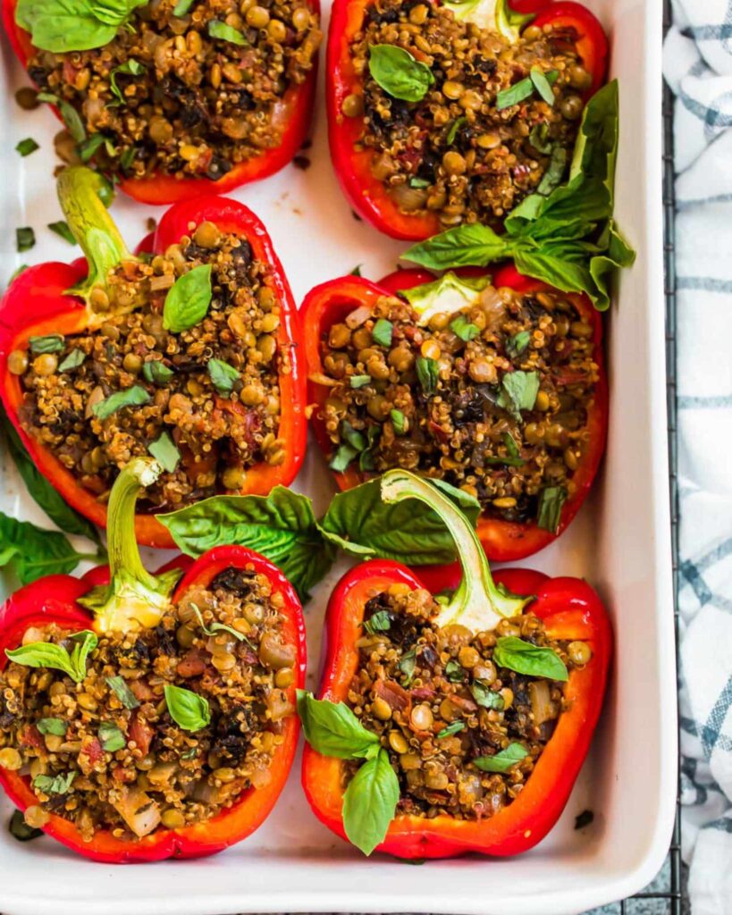 Vegan Stuffed Peppers