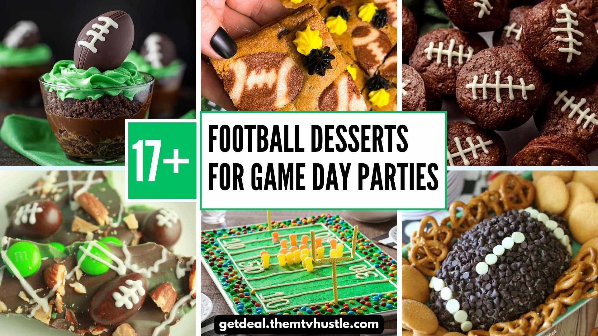 17+ Easy Football Desserts Perfect for Game Day Parties
