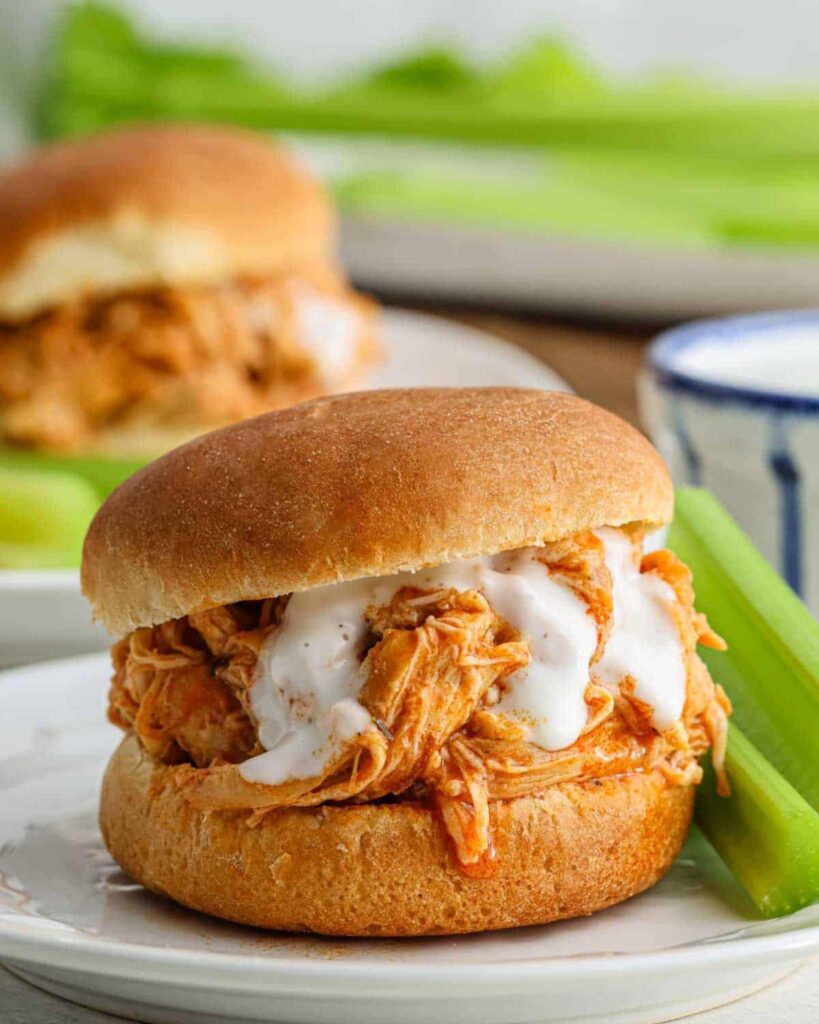 Buffalo Chicken Sliders