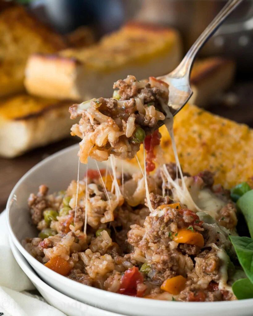 Classic Beef and Rice Skillet