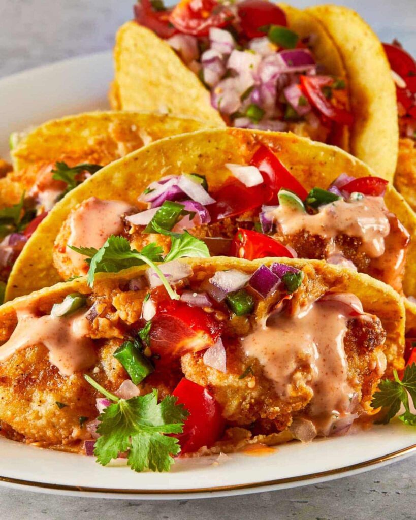 Crispy Fish Tacos for Game Day