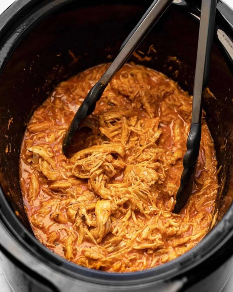 Crockpot Buffalo Chicken