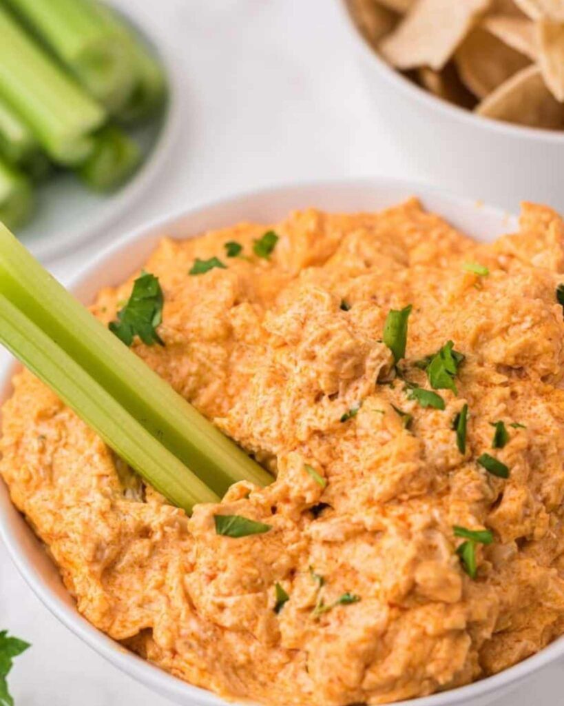Crockpot Buffalo Chicken Dip