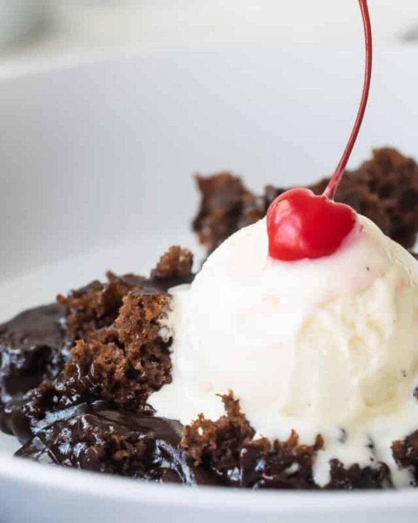 Crockpot Chocolate Lava Cake