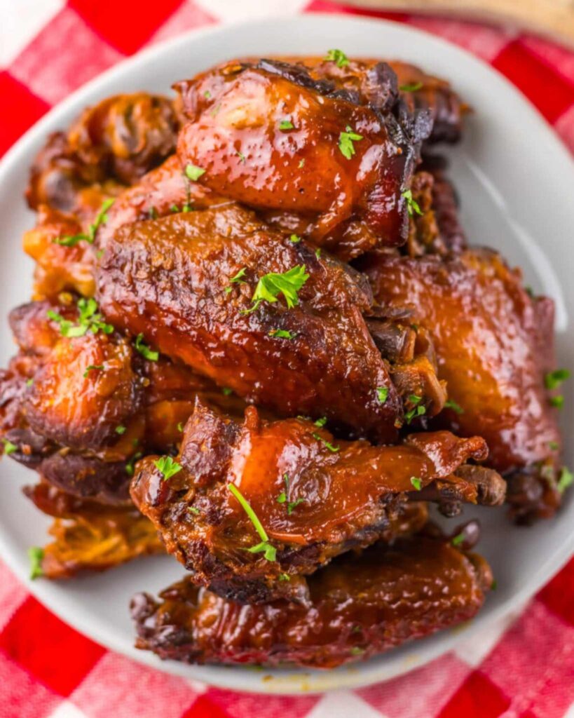 Crockpot Honey Garlic Wings