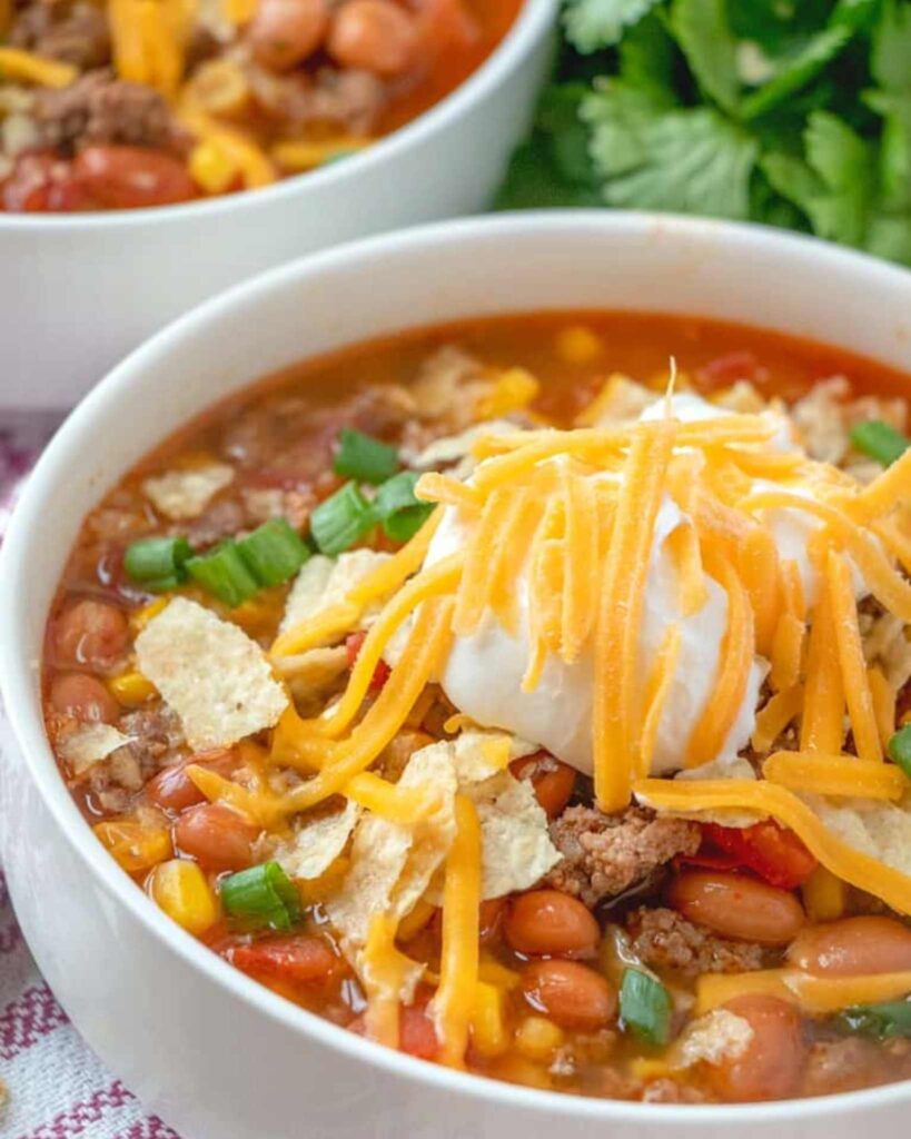 Crockpot Taco Soup
