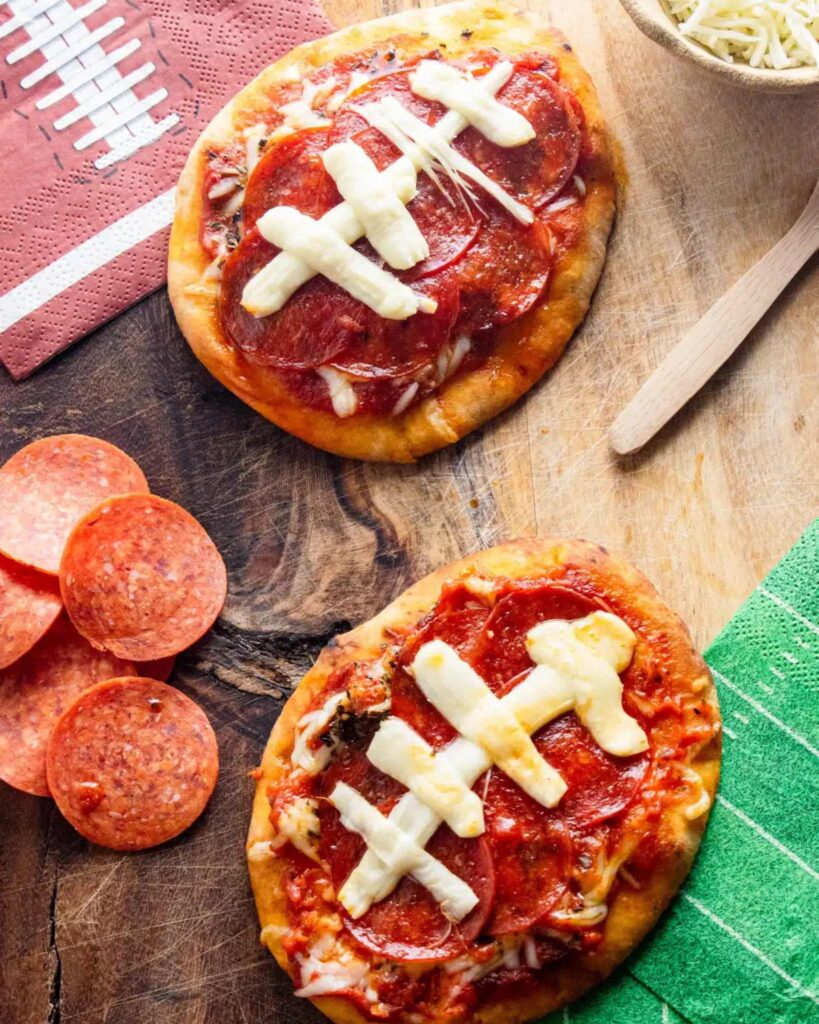 Football Night Flatbread Pizzas