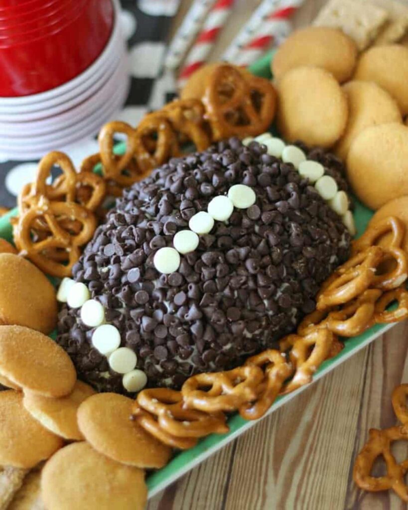 Mini Football Cheesecakes