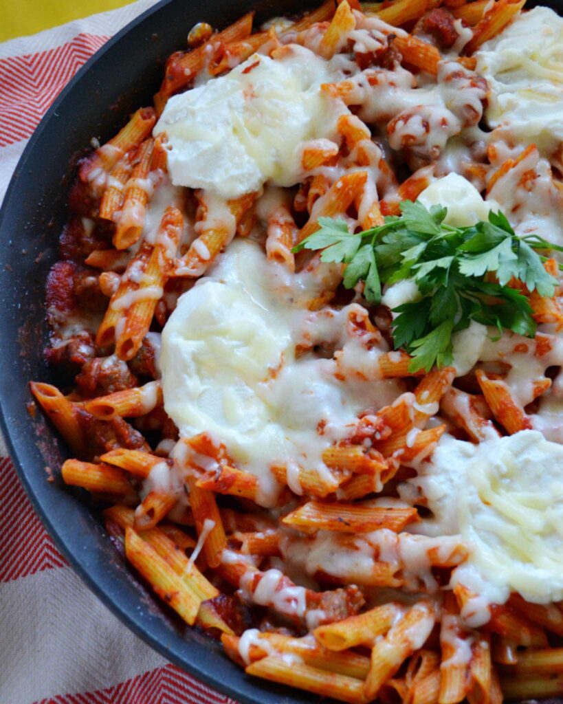 One-Pan Football Night Lasagna