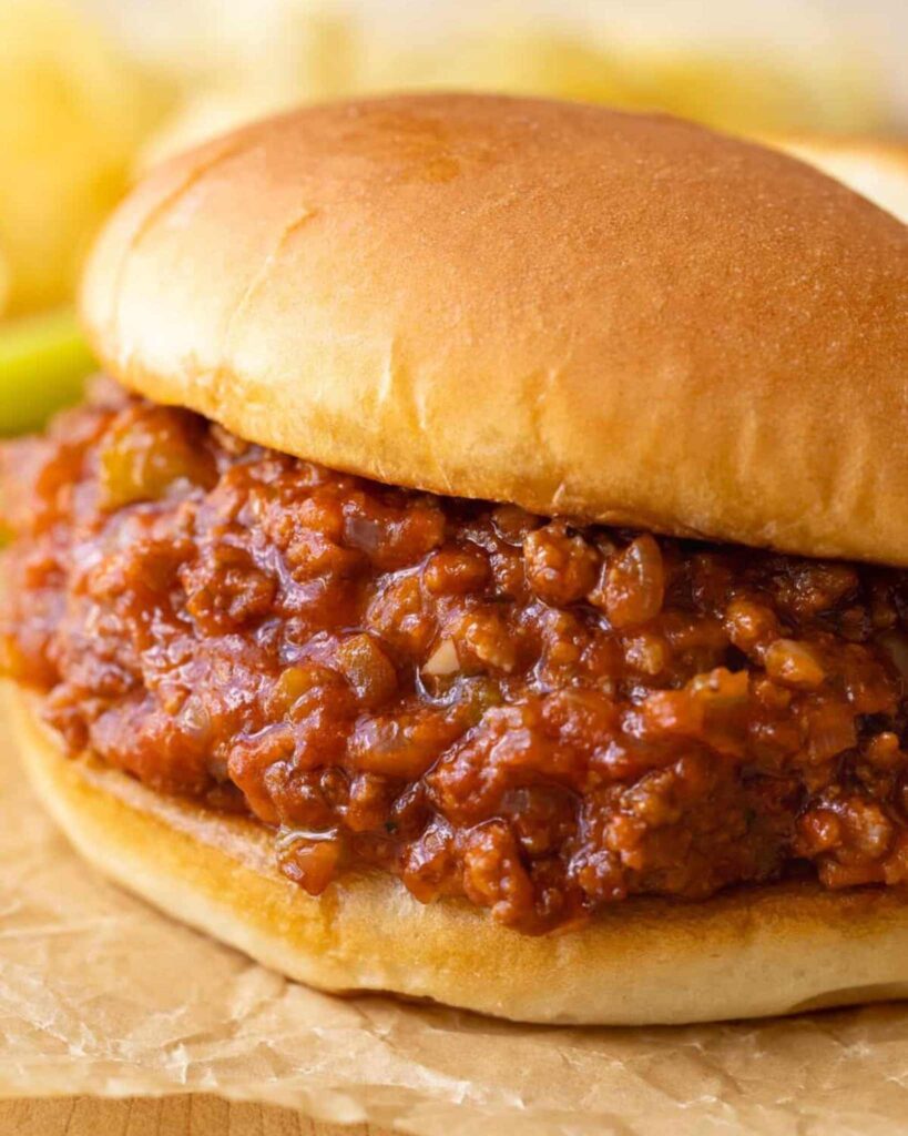 Sloppy Joes with Homemade Sauce