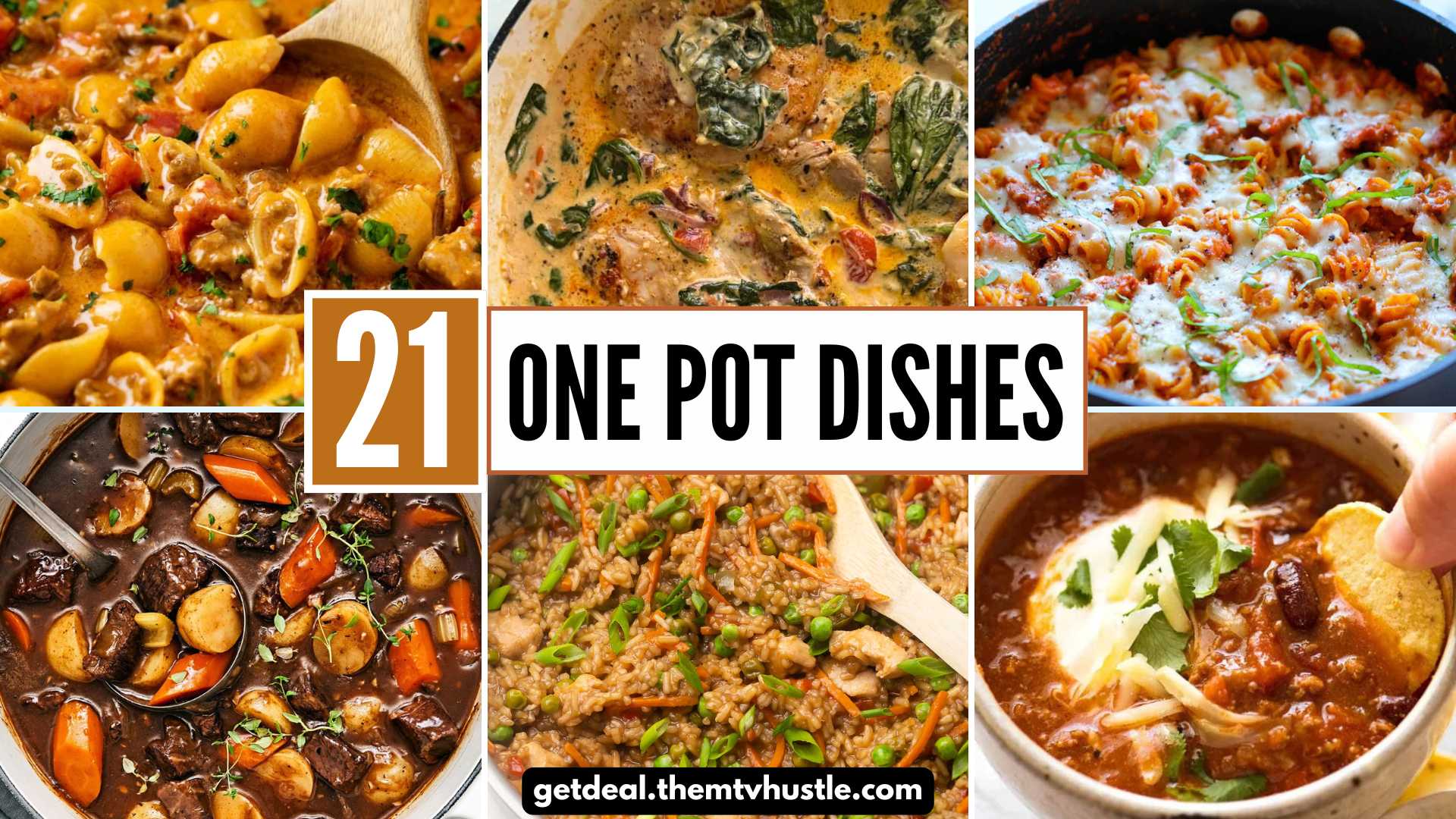 21 One Pot Dishes That Feed the Whole Family