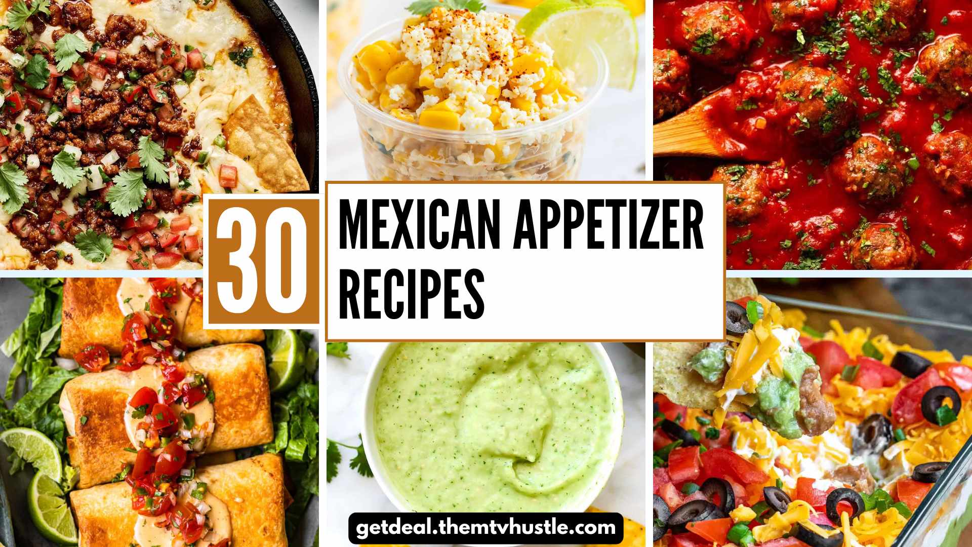 30 Easy Mexican Appetizer Recipes for Parties, Potlucks & Everyday Snacking