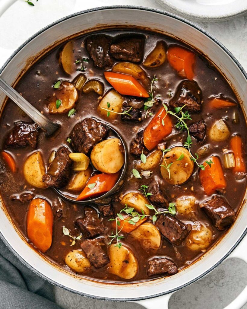 Beef Stew with Root Vegetables
