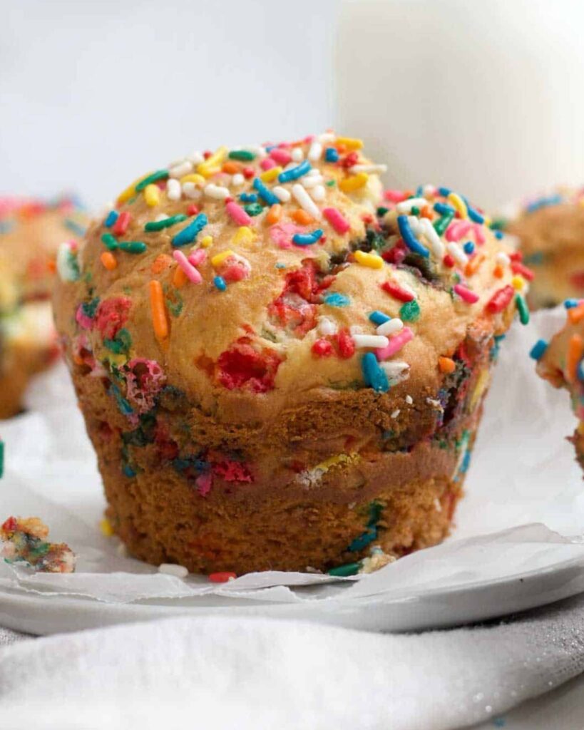 Birthday Cake Muffins