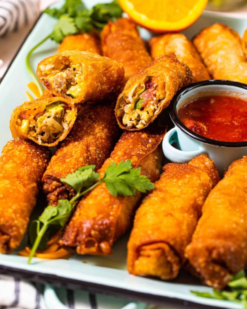 Breakfast Egg Rolls