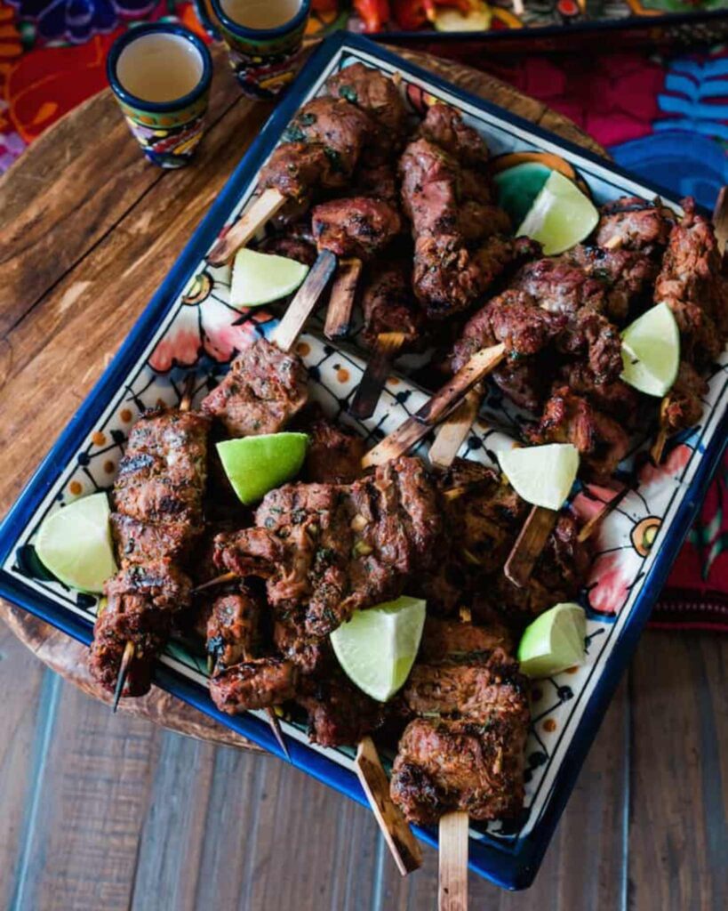 Carne Asada Skewers