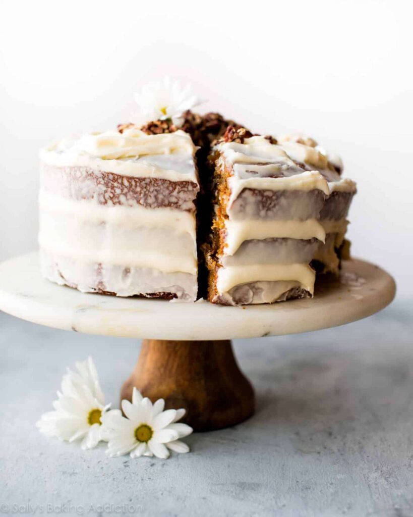 Carrot Cake with Cream Cheese Frosting