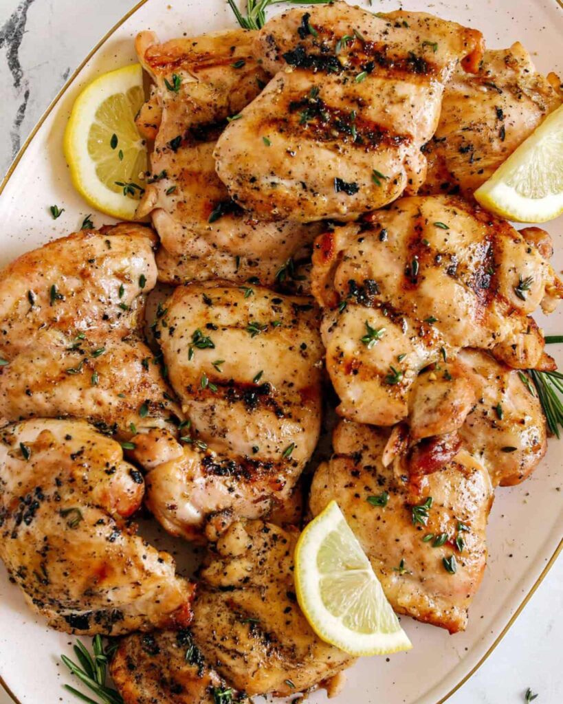 Classic Lemon Herb Grilled Chicken