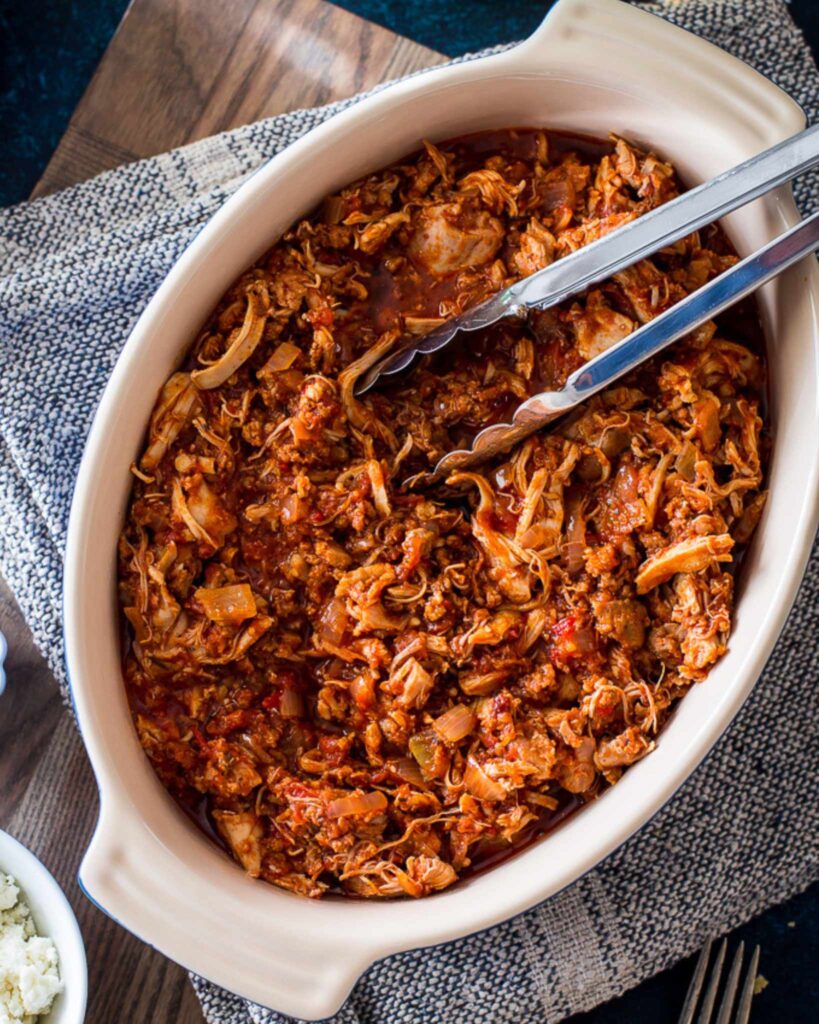 Crockpot Chicken Tinga