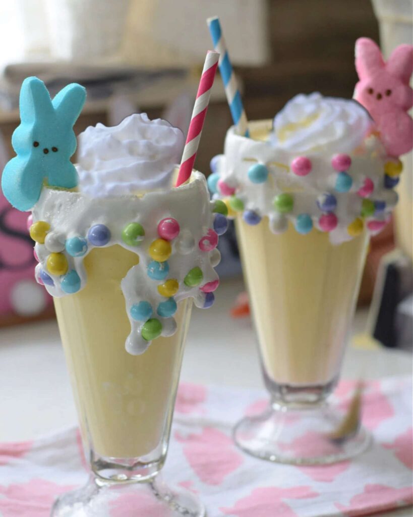 Easter Milkshake Cups