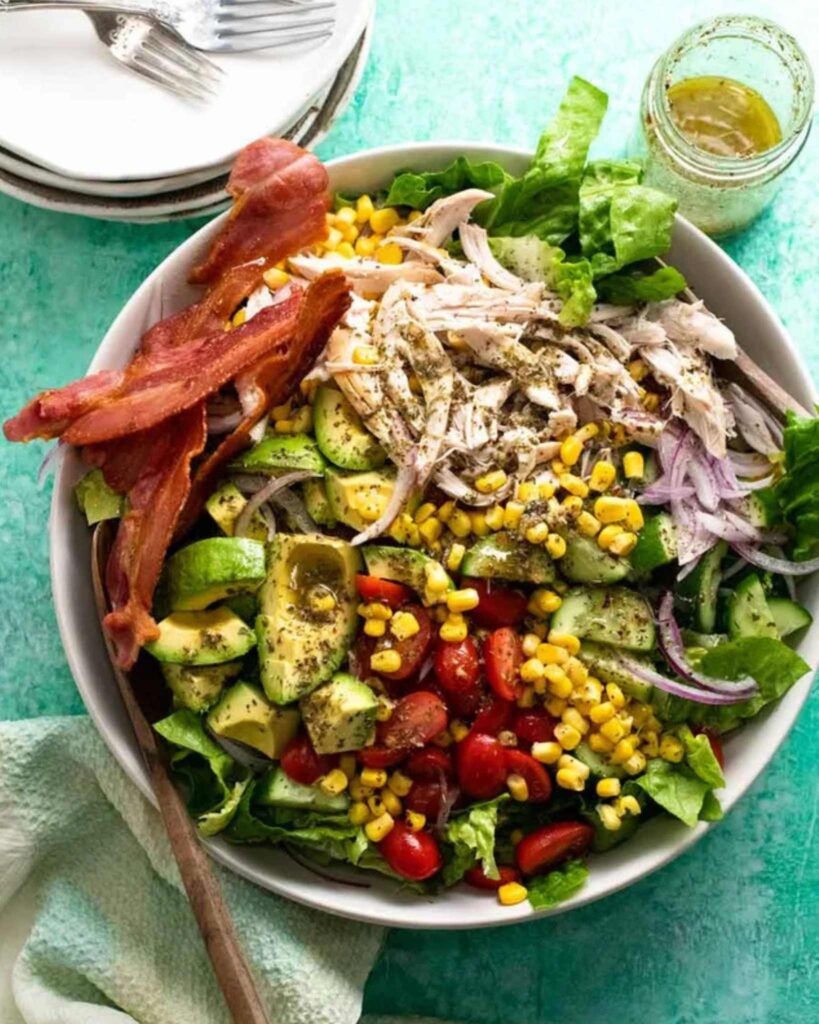 Fresh and Colorful Chicken Salads