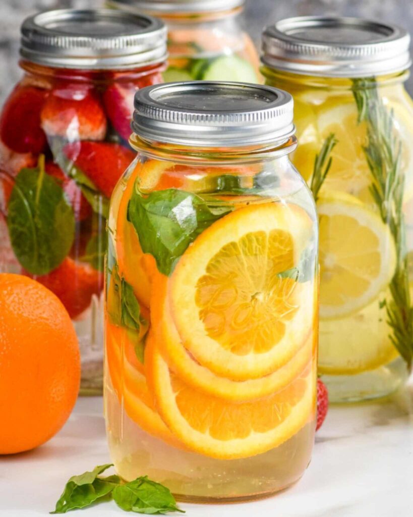 Fruit-Infused Water Station