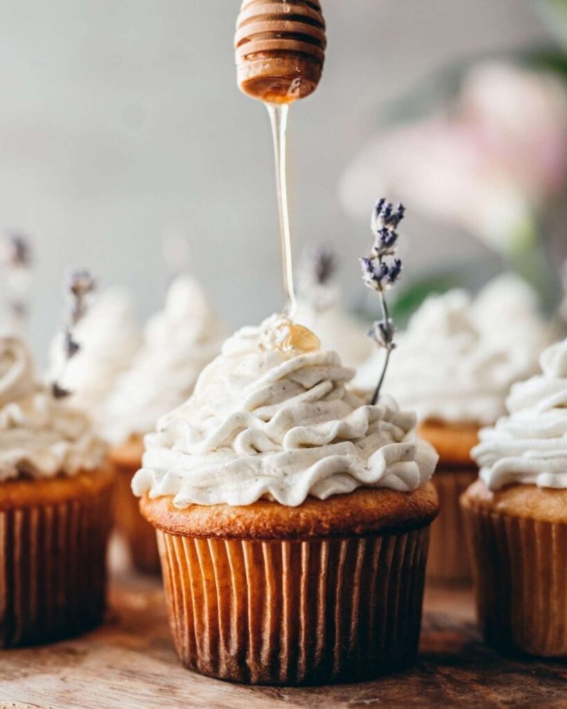 Lavender Honey Cupcakes