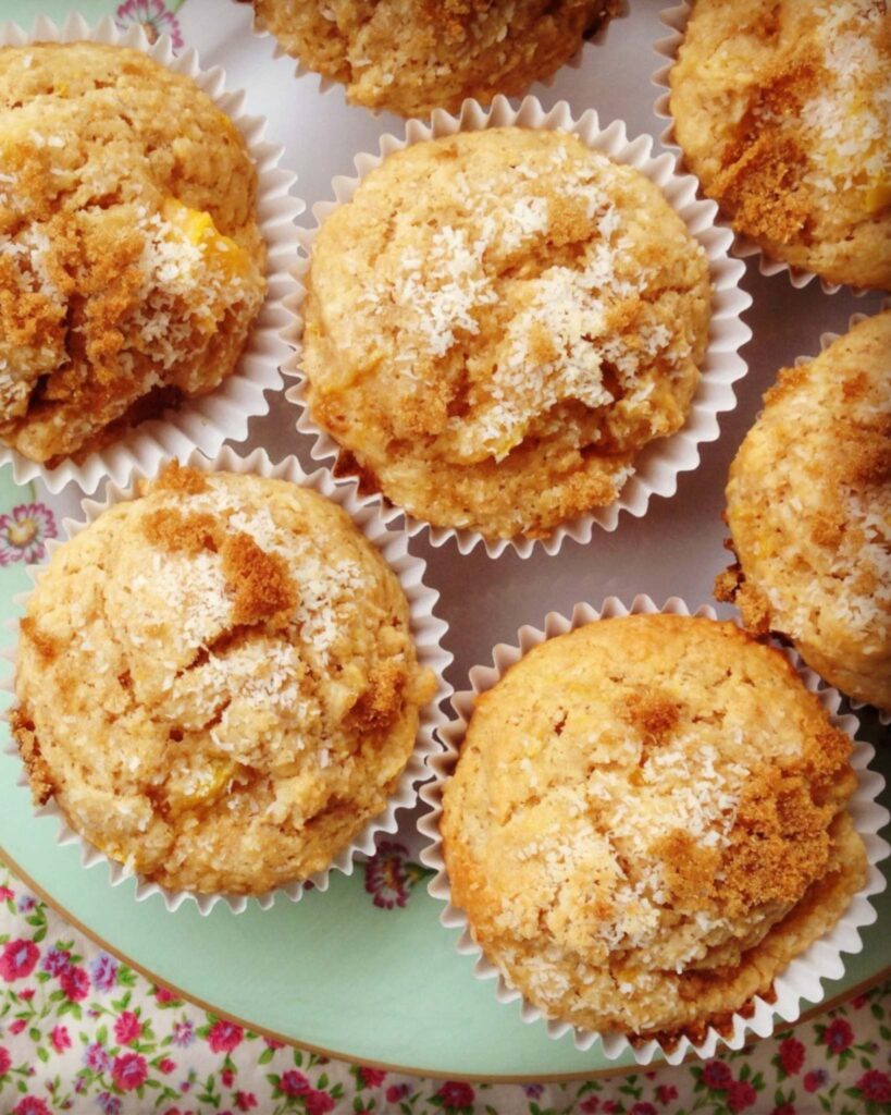 Mango Coconut Muffins