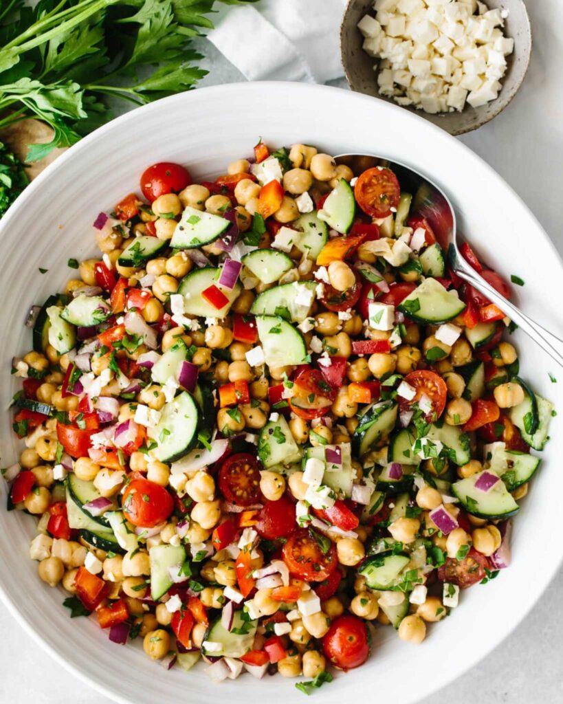 Mediterranean Chickpea Salad