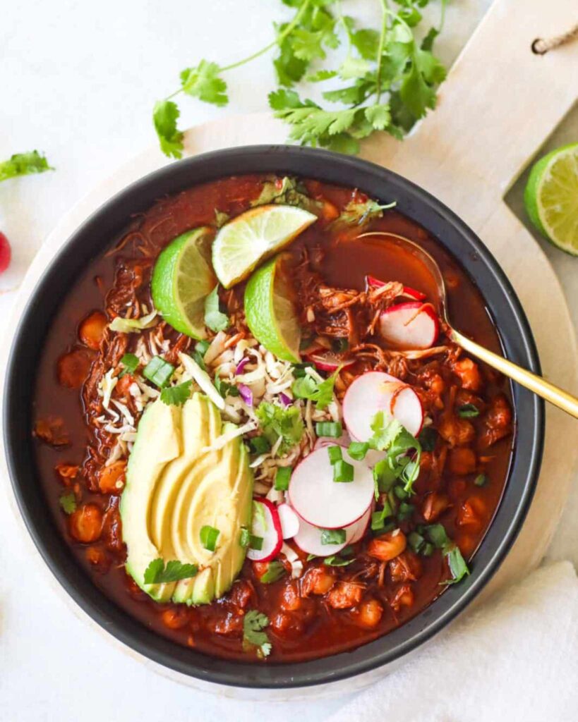 Mexican Chicken Pozole Rojo