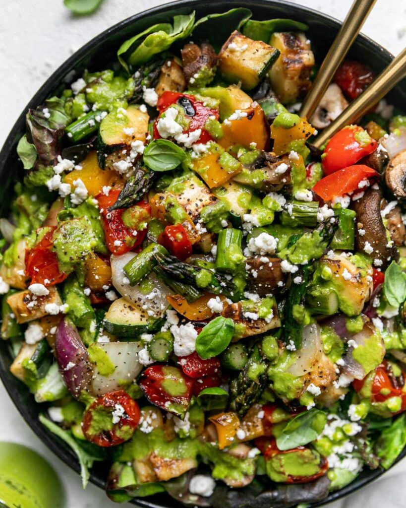 Mexican Grilled Vegetable Salad