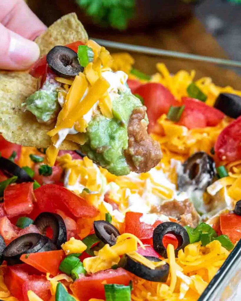 Mexican Layered Bean Dip