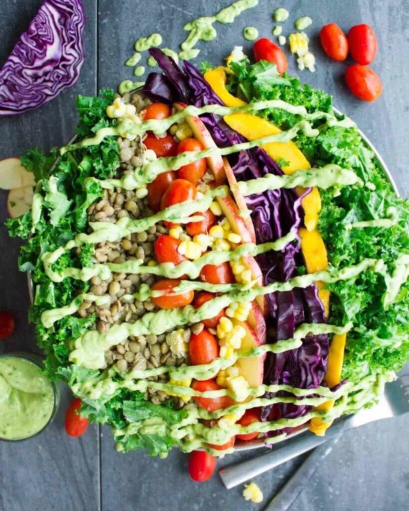 Mexican Lentil Salad