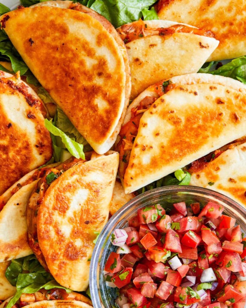 Mini Chicken Quesadillas