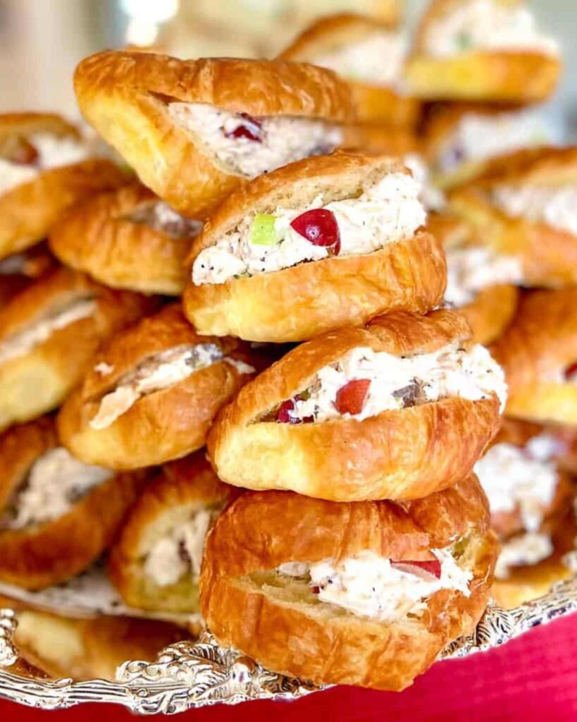 Mini Chicken Salad Croissants
