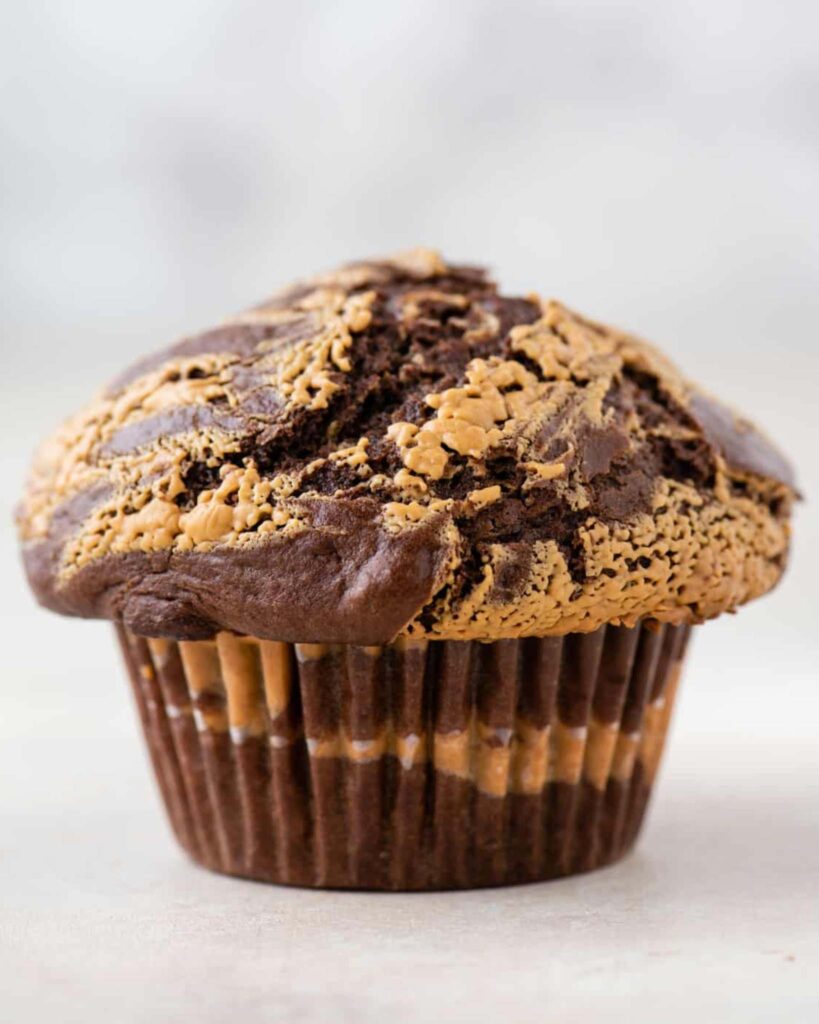 Peanut Butter Chocolate Muffins