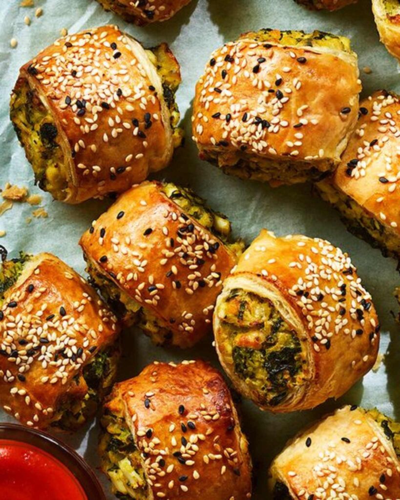 Spinach and Feta Egg Rolls