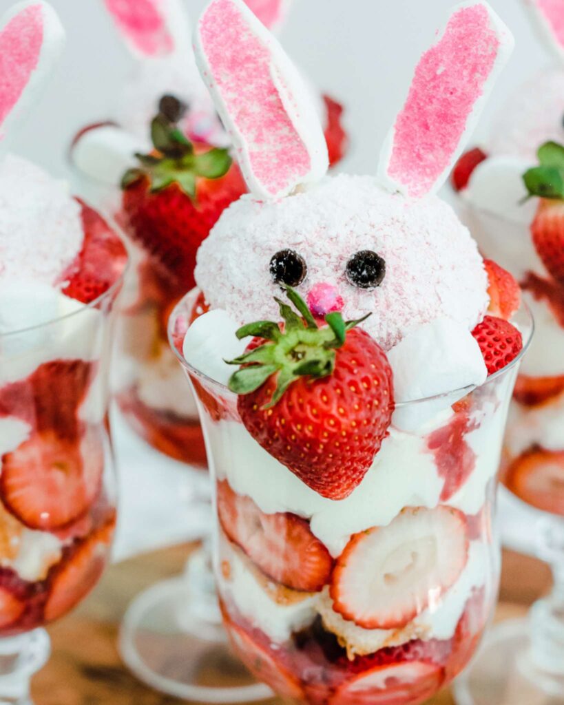 Strawberry Shortcake Parfaits
