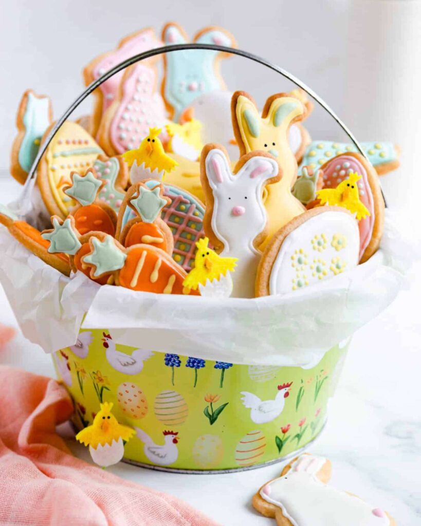 Sugar Cookies with Royal Icing Designs