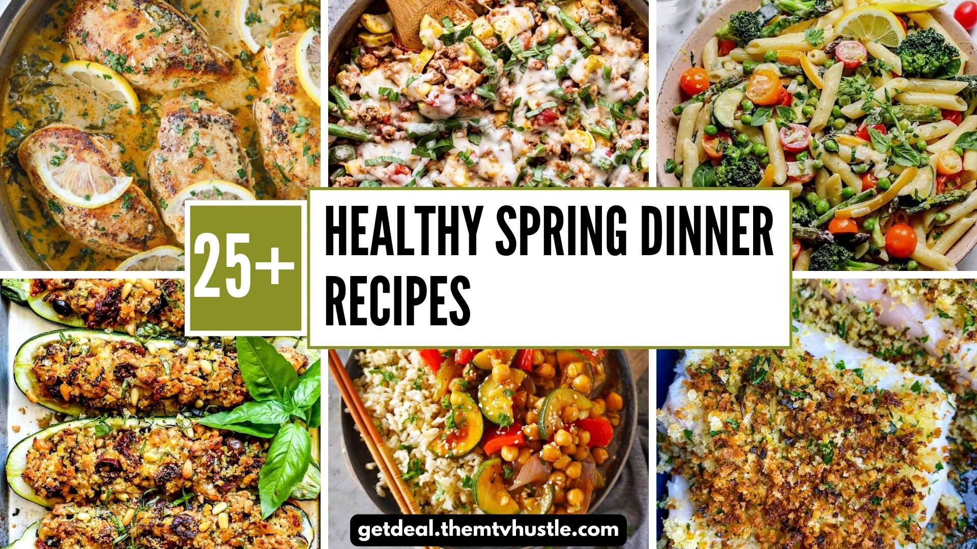 25+ Healthy Spring Dinner Recipes for Fresh Flavorful Meals