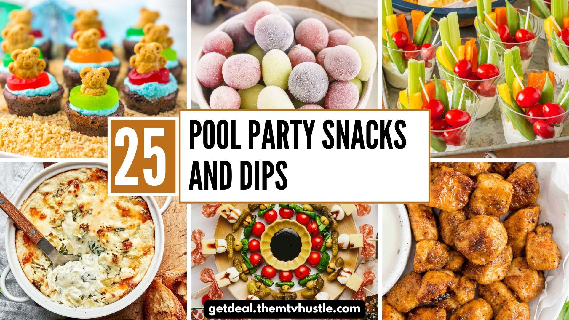 25 Pool Party Snacks and Dips for the Ultimate Summer Bash