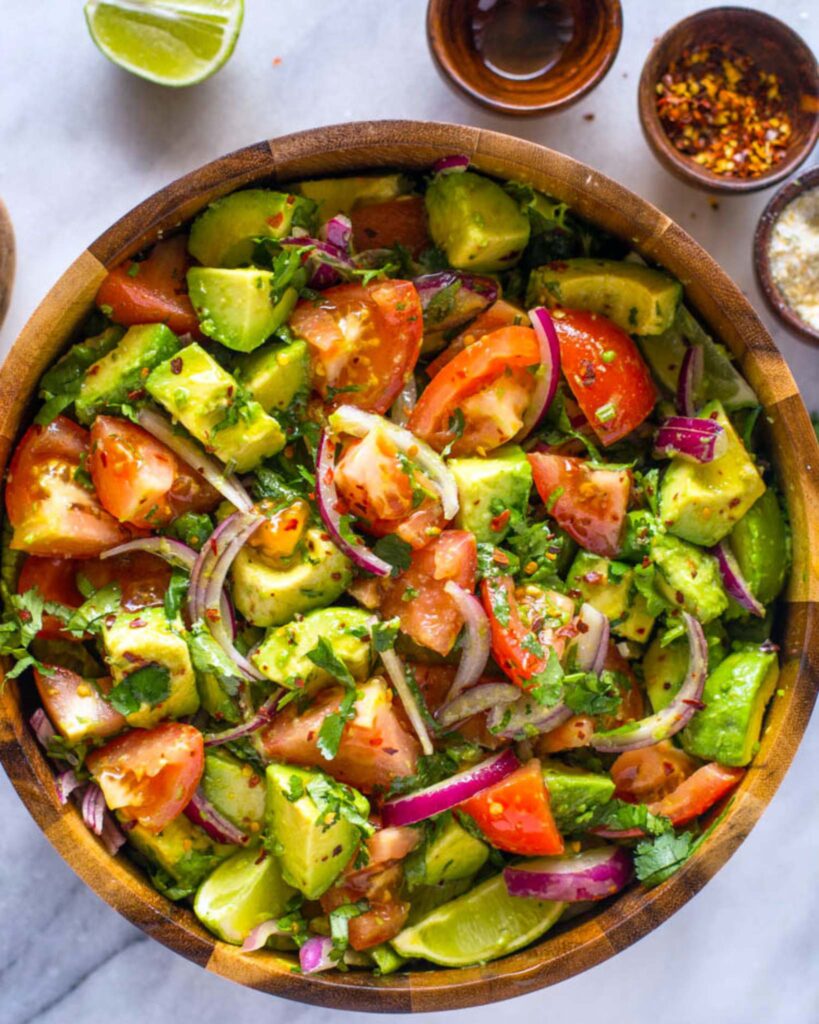 Avocado and Tomato Salad