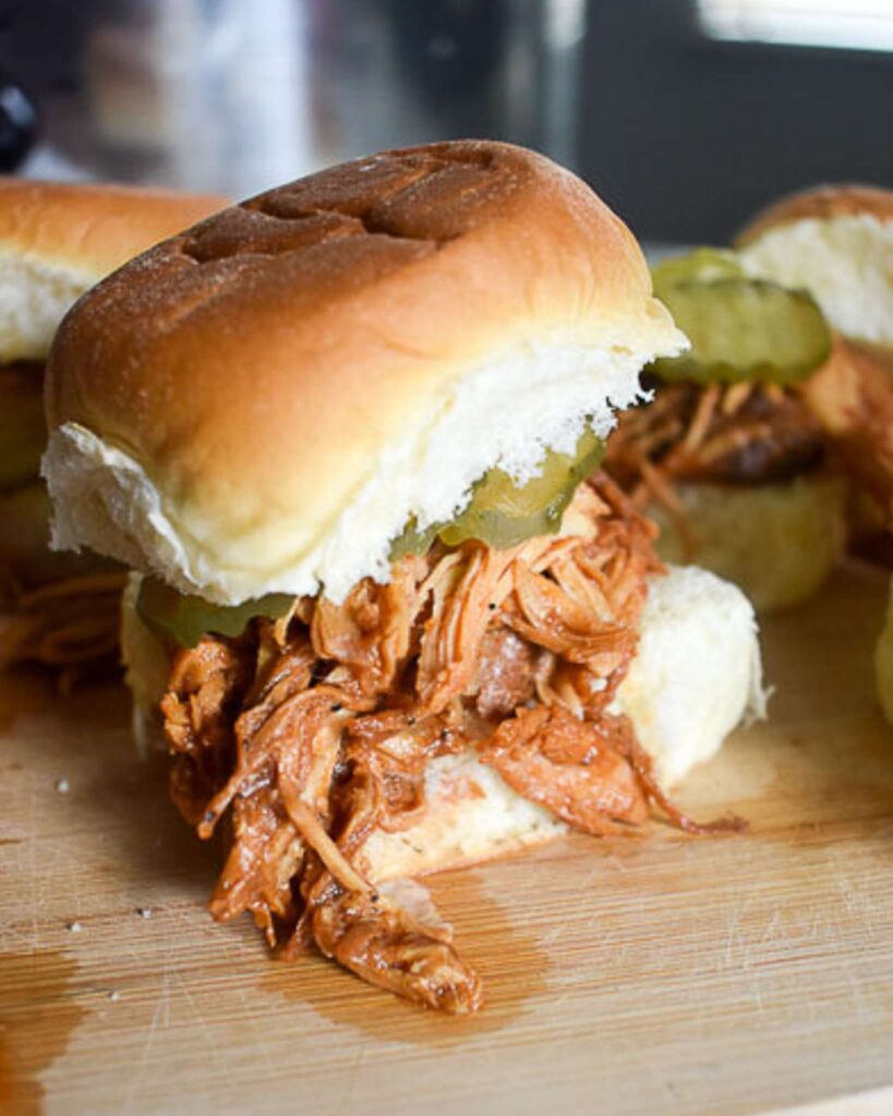 BBQ Chicken Sliders